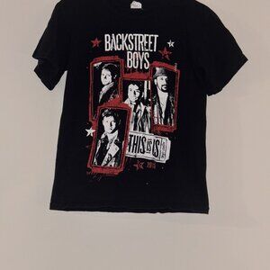 Anvil Backstreet Boys This Is Us 2010 Concert Tour Tee Vintage Y2K